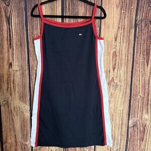 Tommy Hilfiger Tank Dress - Sz Large - Navy, 100% Cotton
